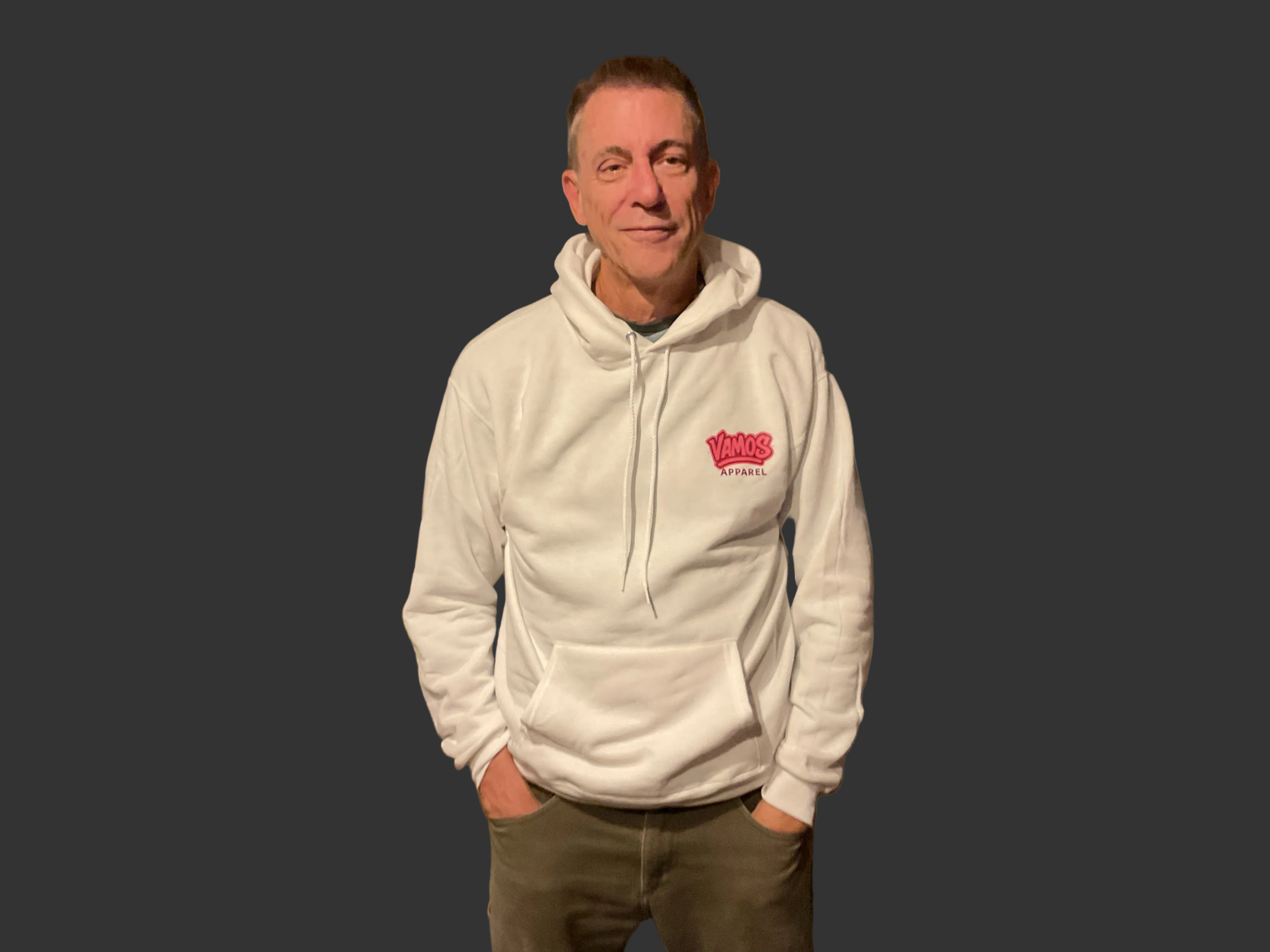 Pink bloom back-print Hoodie